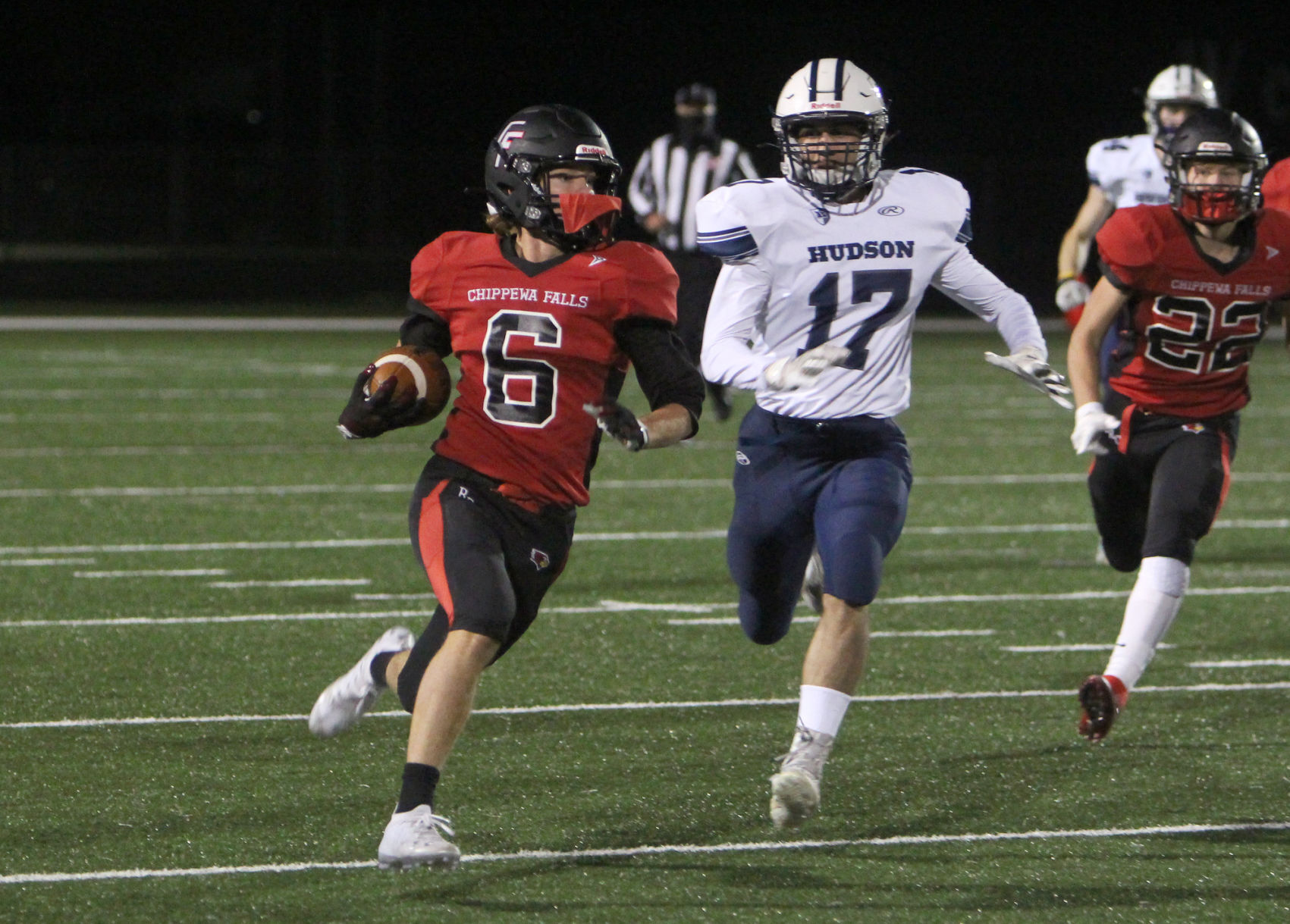 Hudson at Chi-Hi football 10-2-20